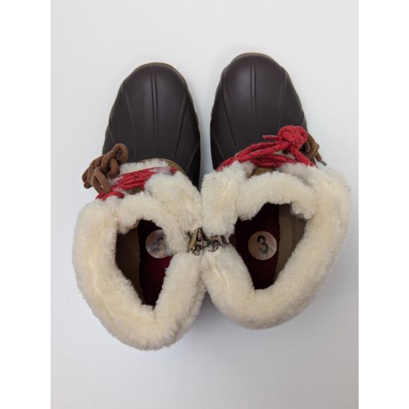 Sperry Alpine Saltwater Little Kid Size 3 Brown/Black NEW (no box) - Picture 5 of 7